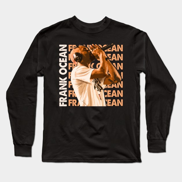 Nostalgia Ultra Capturing Frank's Musical Evolution Long Sleeve T-Shirt by Iron Astronaut